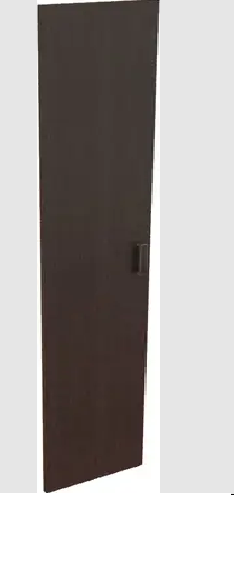 Дверь из ЛДСП к узкому стеллажу К-975. Ф Венге в Удачном - udachnyj.katalogmebeli.com | фото