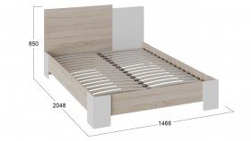 Кровать без ПМ «Сэнди» Тип 1 (без подъемного механизма) в Удачном - udachnyj.katalogmebeli.com | фото 4