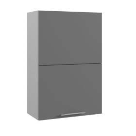 Гарда ВПГПМ 600 шкаф верхний высокий Blum Aventos (Джинс/корпус Серый) в Удачном - udachnyj.katalogmebeli.com | фото
