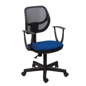 Кресло BRABIX Flip MG-305 (сине-черный) в Удачном - udachnyj.katalogmebeli.com | фото 3