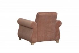 Кресло для отдыха "Порто" (велюр киви корица / микровельвет крем) в Удачном - udachnyj.katalogmebeli.com | фото 6