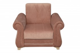 Кресло для отдыха "Порто" (велюр киви корица / микровельвет крем) в Удачном - udachnyj.katalogmebeli.com | фото 8