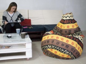 Кресло-груша Большое-Африка в Удачном - udachnyj.katalogmebeli.com | фото 4