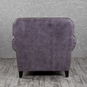 Кресло кожаное Элегант (Фиолетовый) в Удачном - udachnyj.katalogmebeli.com | фото 7