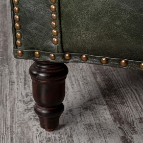 Кресло кожаное Лофт Аристократ (ширина 1070 мм) в Удачном - udachnyj.katalogmebeli.com | фото 3
