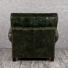 Кресло кожаное Лофт Аристократ (ширина 1070 мм) в Удачном - udachnyj.katalogmebeli.com | фото 7