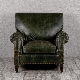 Кресло кожаное Лофт Аристократ (ширина 1070 мм) в Удачном - udachnyj.katalogmebeli.com | фото 9