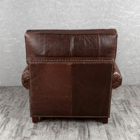 Кресло кожаное Лофт Аристократ (ширина 1100 мм) в Удачном - udachnyj.katalogmebeli.com | фото 7