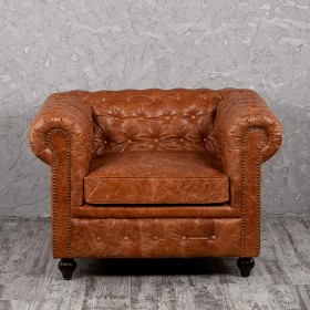 Кресло кожаное Лофт Честер (кожа буйвола) в Удачном - udachnyj.katalogmebeli.com | фото 7