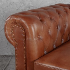 Кресло кожаное Лофт Честер (кожа) в Удачном - udachnyj.katalogmebeli.com | фото 3