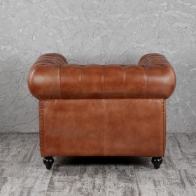 Кресло кожаное Лофт Честер (кожа) в Удачном - udachnyj.katalogmebeli.com | фото 7