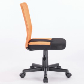 Кресло компактное BRABIX Smart MG-313 (черный, оранжевый) в Удачном - udachnyj.katalogmebeli.com | фото 2
