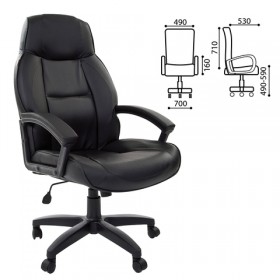 Кресло офисное BRABIX Formula EX-537 (черный) в Удачном - udachnyj.katalogmebeli.com | фото