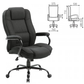 Кресло офисное BRABIX Heavy Duty HD-002 (ткань) в Удачном - udachnyj.katalogmebeli.com | фото