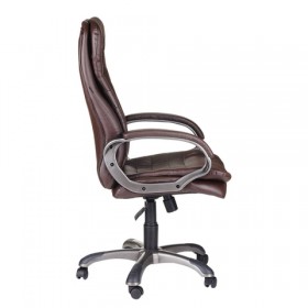 Кресло офисное BRABIX Omega EX-589 (коричневое) в Удачном - udachnyj.katalogmebeli.com | фото 2