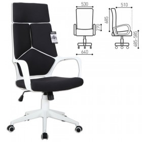 Кресло офисное BRABIX Prime EX-515 (черная ткань) в Удачном - udachnyj.katalogmebeli.com | фото 1