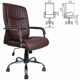 Кресло офисное BRABIX Space EX-508 (коричневый) в Удачном - udachnyj.katalogmebeli.com | фото 1