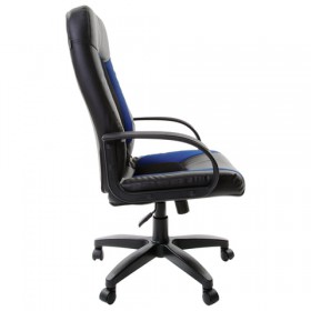 Кресло офисное BRABIX Strike EX-525 (сине-черный) в Удачном - udachnyj.katalogmebeli.com | фото 2