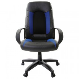Кресло офисное BRABIX Strike EX-525 (сине-черный) в Удачном - udachnyj.katalogmebeli.com | фото 4