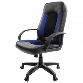 Кресло офисное BRABIX Strike EX-525 (сине-черный) в Удачном - udachnyj.katalogmebeli.com | фото 5