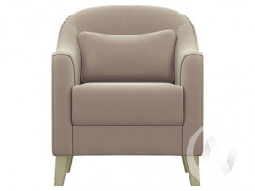 Кресло отдыха Комфорт-4 (бесцветный лак/CATANIA LATTE) в Удачном - udachnyj.katalogmebeli.com | фото 2