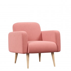 Уилбер ЛД.306010.000 Кресло (Светло-розовый, ткань UNI IDEA 1031) в Удачном - udachnyj.katalogmebeli.com | фото 2
