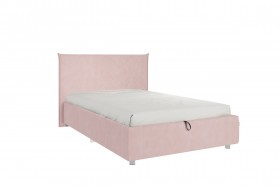 Кровать 1,2 Квест (Нежно-розовый велюр/под-мех) в Удачном - udachnyj.katalogmebeli.com | фото
