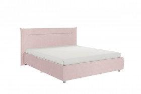 Кровать 1,6 Альба с основанием (Нежно-розовый велюр) в Удачном - udachnyj.katalogmebeli.com | фото