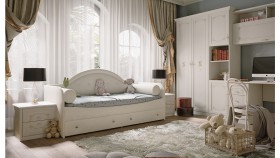 Кровать двухъярусная с приставной лестницей «Лючия» (Штрихлак) в Удачном - udachnyj.katalogmebeli.com | фото 10
