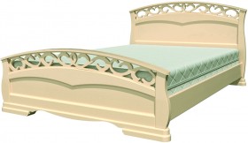Кровать Грация-1 из массива сосны 1600*2000 Белый античный в Удачном - udachnyj.katalogmebeli.com | фото 17