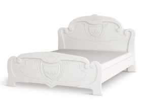 Кровать 1,6м Мария (Белый глянец) в Удачном - udachnyj.katalogmebeli.com | фото 1