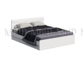 Кровать Нэнси New 1,4м (Белый/белый глянец) в Удачном - udachnyj.katalogmebeli.com | фото