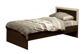Кровать одинарная 21.55 (шир. 900) с настилом (венге/профиль дуб линдберг)/осн. в Удачном - udachnyj.katalogmebeli.com | фото