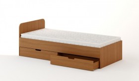 Кровать с ящиками 900 (Бук темный) в Удачном - udachnyj.katalogmebeli.com | фото