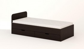 Кровать с ящиками 900 (Венге) в Удачном - udachnyj.katalogmebeli.com | фото