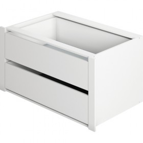 Модуль с ящиками для шкафа 700 Белый снег в Удачном - udachnyj.katalogmebeli.com | фото