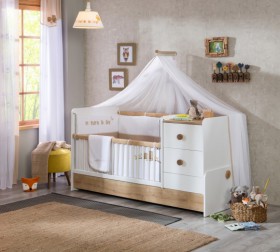 NATURA BABY Детская кровать-трансформер 2 20.31.1016.00 в Удачном - udachnyj.katalogmebeli.com | фото