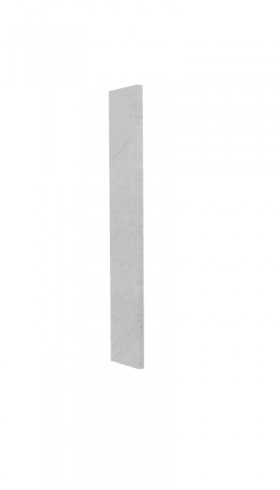 Панель торцевая (для шкафа верхнего торцевого) ПТ 400 Лофт (Штукатурка белая) в Удачном - udachnyj.katalogmebeli.com | фото