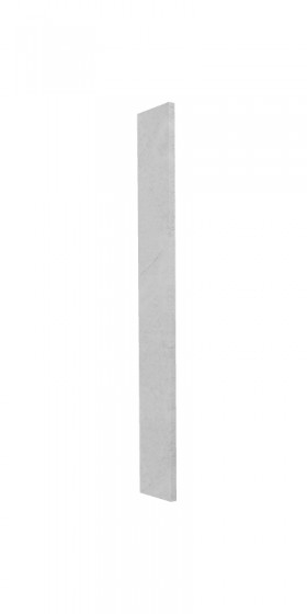 Панель торцевая (для шкафа верхнего торцевого высокого) ВПТ 400 Лофт (Штукатурка белая) в Удачном - udachnyj.katalogmebeli.com | фото