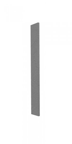 Панель торцевая (для шкафа верхнего торцевого высокого) ВПТ 400 Лофт (Штукатурка серая) в Удачном - udachnyj.katalogmebeli.com | фото