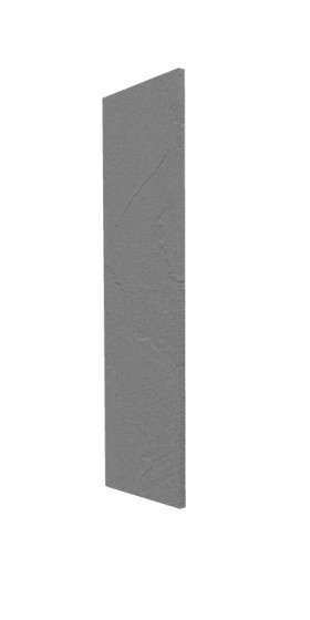 Панель торцевая (для шкафа верхнего высокого) ВП Лофт (Штукатурка серая) в Удачном - udachnyj.katalogmebeli.com | фото
