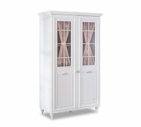 ROMANTICA Шкаф 2-х дверный с окном 20.21.1007.00 в Удачном - udachnyj.katalogmebeli.com | фото 1
