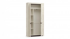 Шкаф для одежды 33.18 Лючия бетон в Удачном - udachnyj.katalogmebeli.com | фото 3