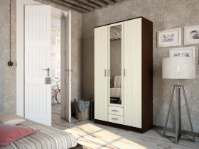 Шкаф-для одежды Трио в Удачном - udachnyj.katalogmebeli.com | фото 1