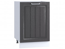 Шкаф нижний 500, ШН 500 (Клен серый/корпус белый) в Удачном - udachnyj.katalogmebeli.com | фото
