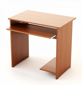 Компьютерный стол Малый упрощённый (Беленый дуб) в Удачном - udachnyj.katalogmebeli.com | фото 2