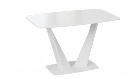 Стол раздвижной «Фабио» Тип 1 Белый в Удачном - udachnyj.katalogmebeli.com | фото 4