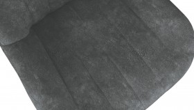 Стул «Марвел» К3 Исп. 2 Черный муар/Микровелюр Wellmart Graphite в Удачном - udachnyj.katalogmebeli.com | фото 3