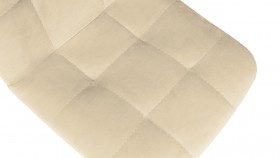 Стул «Райс» К1С Белый/Велюр Confetti Cream в Удачном - udachnyj.katalogmebeli.com | фото 3