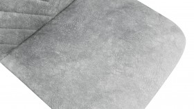 Стул «Шерри» К1С Белый/Микровелюр Wellmart silver в Удачном - udachnyj.katalogmebeli.com | фото 3